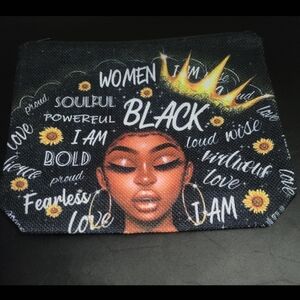 Black and Yellow Graphic Women Bag